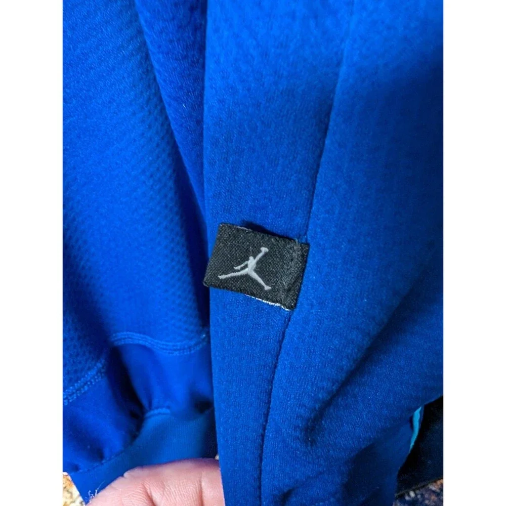Air Jordan Dri Fit Indigo & Blue Full Zip Jacket Size Large Mens Unisex